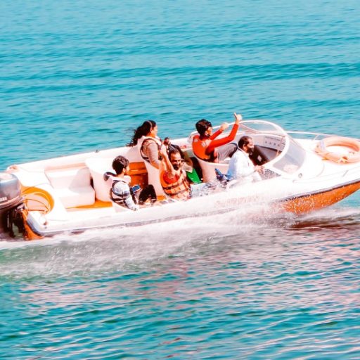 speed boat riding